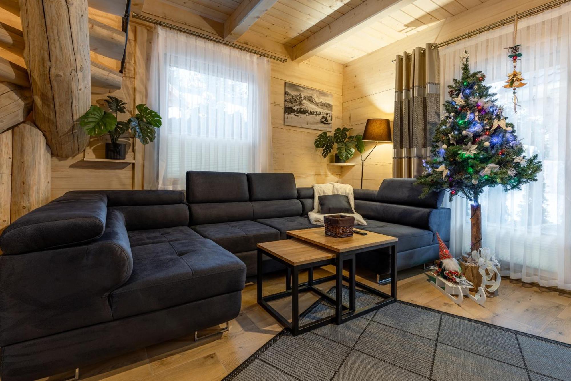 Lesny Dwor Premium Chalets Zakopane 무르자시츨 외부 사진