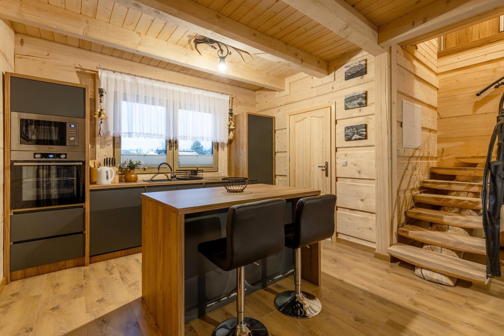 Lesny Dwor Premium Chalets Zakopane 무르자시츨 외부 사진