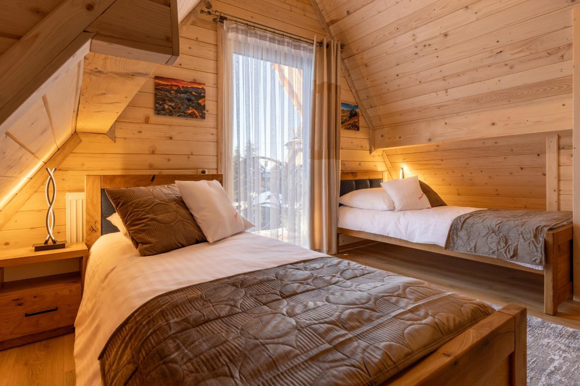 Lesny Dwor Premium Chalets Zakopane 무르자시츨 외부 사진