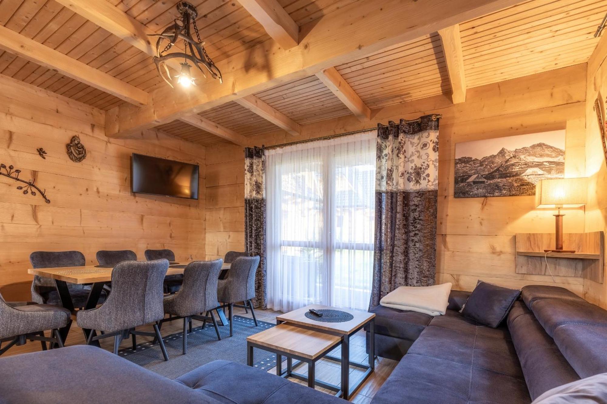 Lesny Dwor Premium Chalets Zakopane 무르자시츨 외부 사진